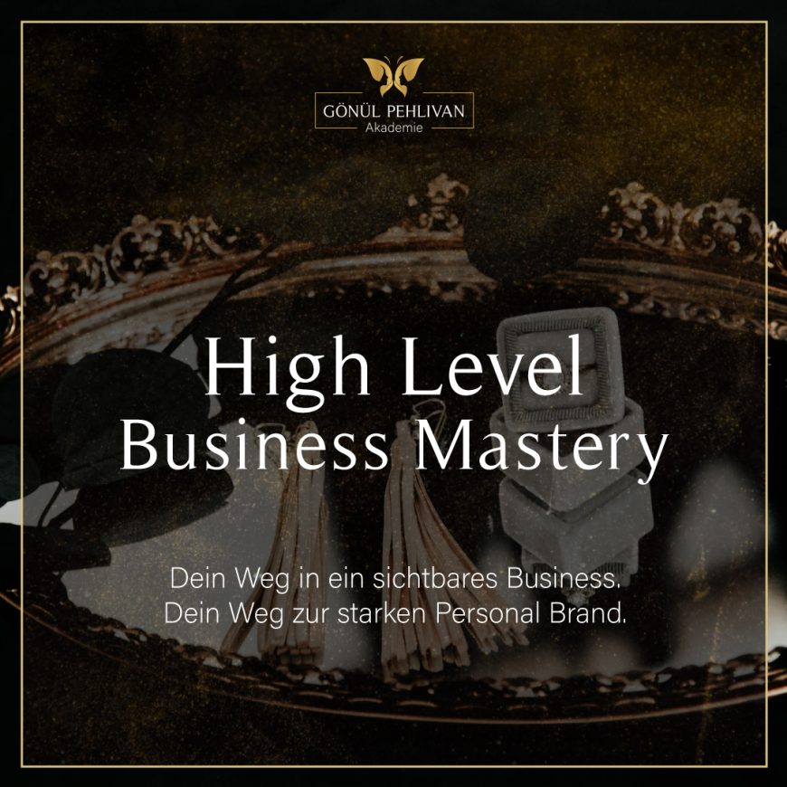 Grafik High Level Business Mastery der Gönül Pehlivan Akademie